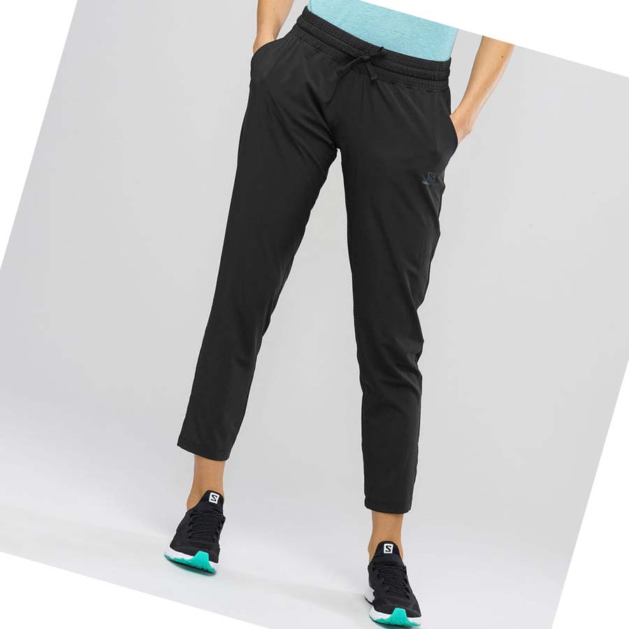 Pantalones Salomon ESSENTIAL LIGHT Mujer Negros | MX 2392NWY